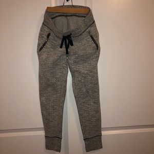 Gray joggers